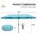 AINFOX PRODUCT DIMENSIONS
13FT x 6FT Large shade
13FT
7.6FT
6FT
1.5"