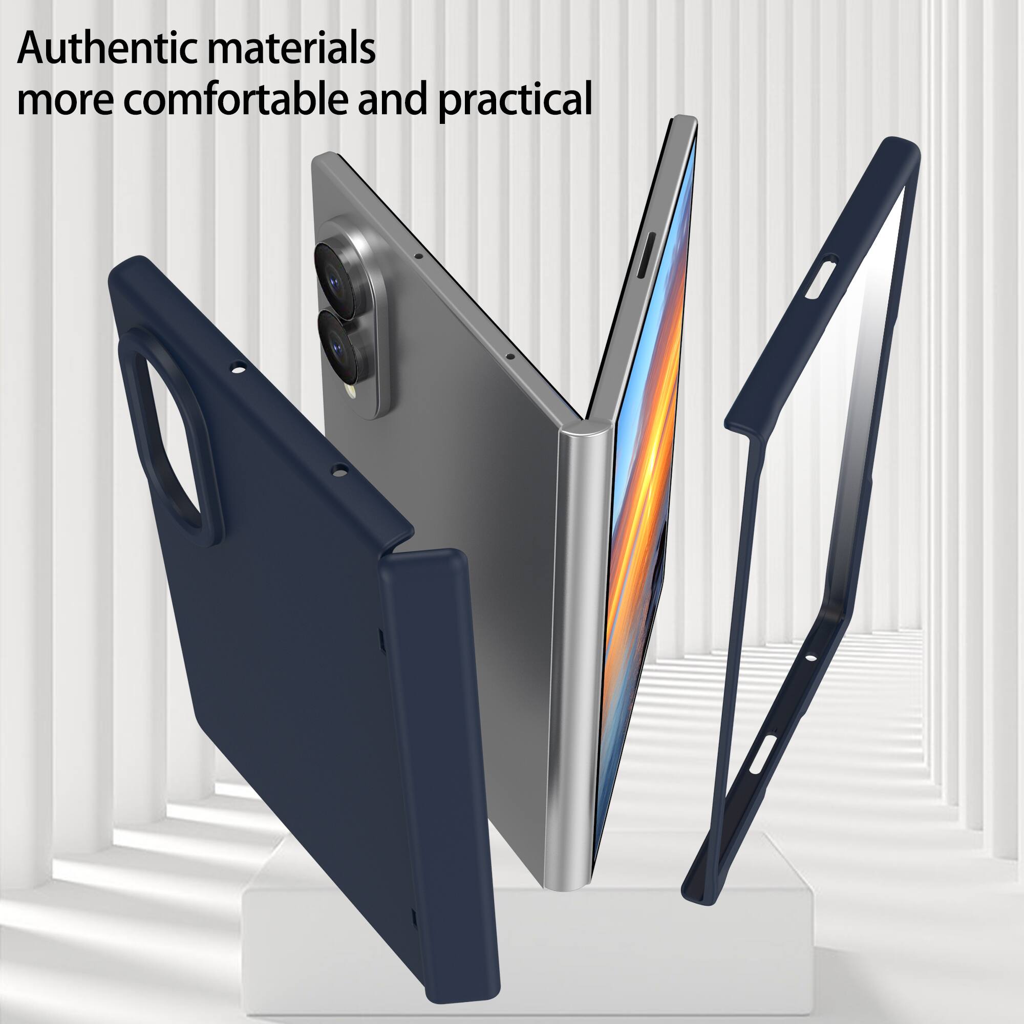 Authentic materials more comfortable and practical