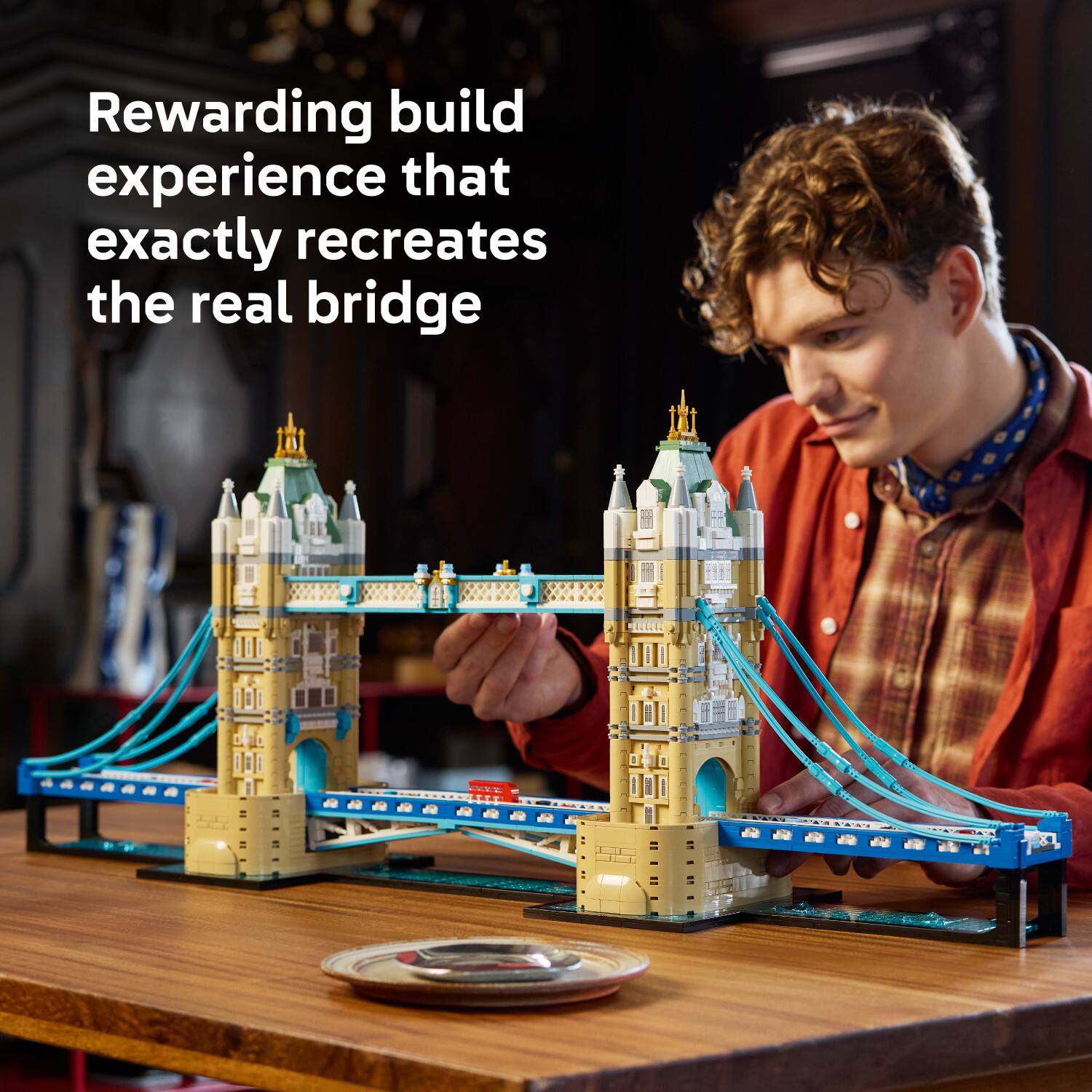 Rewarding build experience that exactly recreates the real bridge