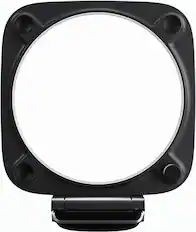 Front. Elgato - Key Light Neo Monitor Mount – Professional Lighting for Video Calls & Streaming, Works with PC & Mac - Black.