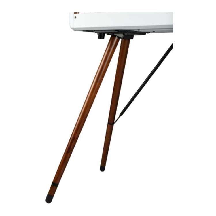 Angle. Arturia - Arturia Wooden Legs for Keylab MKII 88 and Polybrute (Cinnamon).