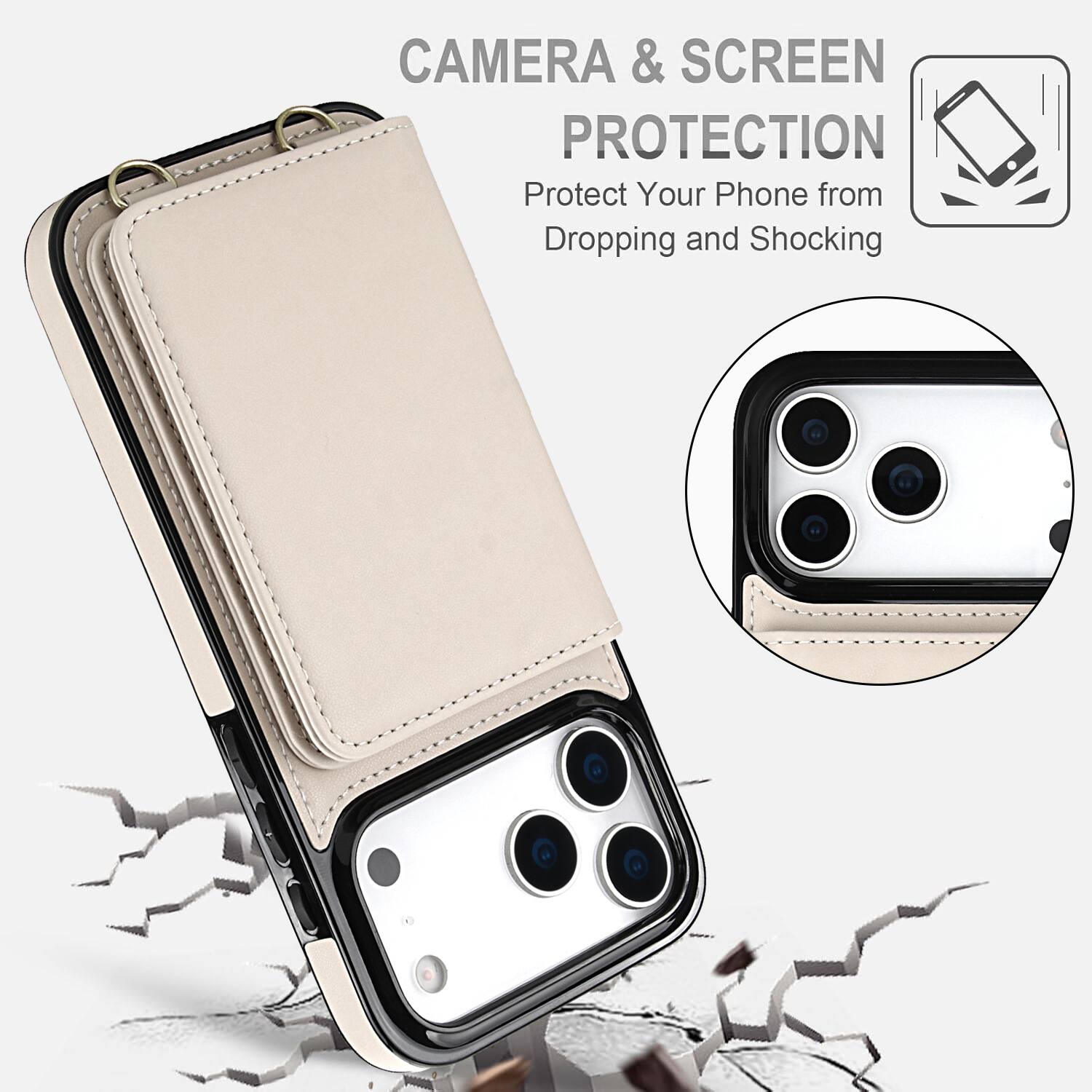 CAMERA & SCREEN PROTECTION  
Protect Your Phone from Dropping and Shocking