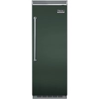 Viking - Professional 5 Series Quiet Cool 15.9 Cu. Ft. Upright Freezer with Interior Light - Blackforest Green - Front_Zoom