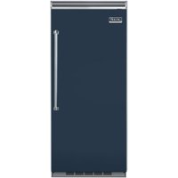 Viking - Professional 5 Series Quiet Cool 19.2 Cu. Ft. Upright Freezer with Interior Light - Slate Blue - Front_Zoom