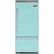 Front. Viking - Professional 5 Series Quiet Cool 20.4 Cu. Ft. Bottom-Freezer Built-In Refrigerator - Bywater Blue.