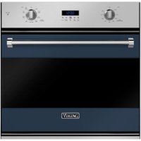 Viking - 3 Series 30" Built-In Single Electric Convection Oven - Slate Blue - Front_Zoom