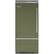 Front. Viking - Professional 5 Series Quiet Cool 20.4 Cu. Ft. Bottom-Freezer Built-In Refrigerator - Cypress Green.