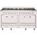 Front. Viking - Tuscany Freestanding Double Oven Dual Fuel True Convection Range - Antique White.