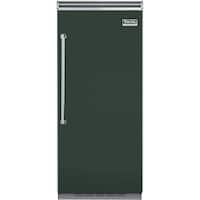 Viking - Professional 5 Series Quiet Cool 19.2 Cu. Ft. Upright Freezer with Interior Light - Blackforest Green - Front_Zoom
