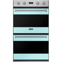 Viking - 3 Series 30" Built-In Double Electric Convection Wall Oven - Bywater blue - Front_Zoom