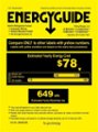 Energy Guide. Viking - Professional 5 Series Quiet Cool 20.4 Cu. Ft. Bottom-Freezer Built-In Refrigerator - Blackforest green.