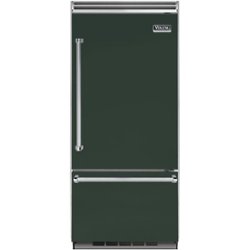 Viking - Professional 5 Series Quiet Cool 20.4 Cu. Ft. Bottom-Freezer Built-In Refrigerator - Blackforest Green - Front_Zoom