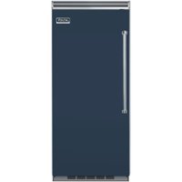 Viking - Professional 5 Series Quiet Cool 19.2 Cu. Ft. Upright Freezer with Interior Light - Slate blue - Front_Zoom