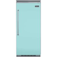 Viking - Professional 5 Series Quiet Cool 19.2 Cu. Ft. Upright Freezer with Interior Light - Bywater Blue - Front_Zoom