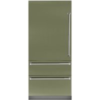 Viking - Professional 7 Series 20 Cu. Ft. Bottom-Freezer Built-In Refrigerator - Cypress green - Front_Zoom
