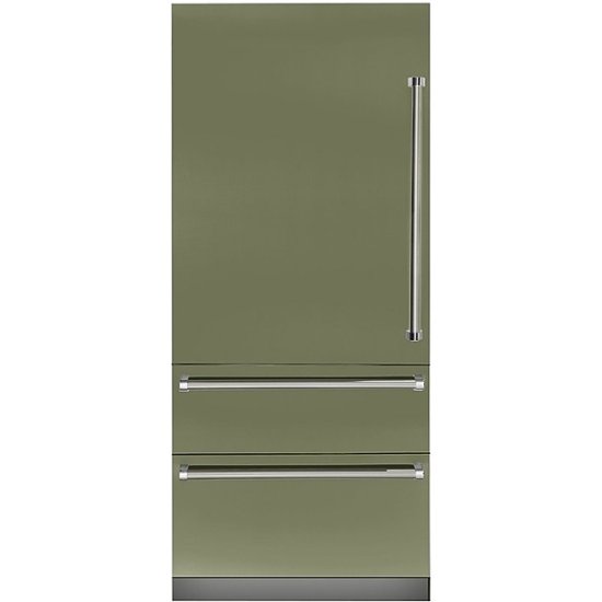 Viking – Professional 7 Series 20 Cu. Ft. Bottom-Freezer Built-In Refrigerator – Cypress Green