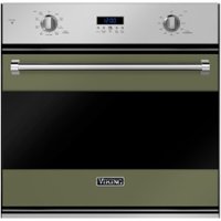 Viking - 3 Series 30" Built-In Single Electric Convection Oven - Cypress Green - Front_Zoom