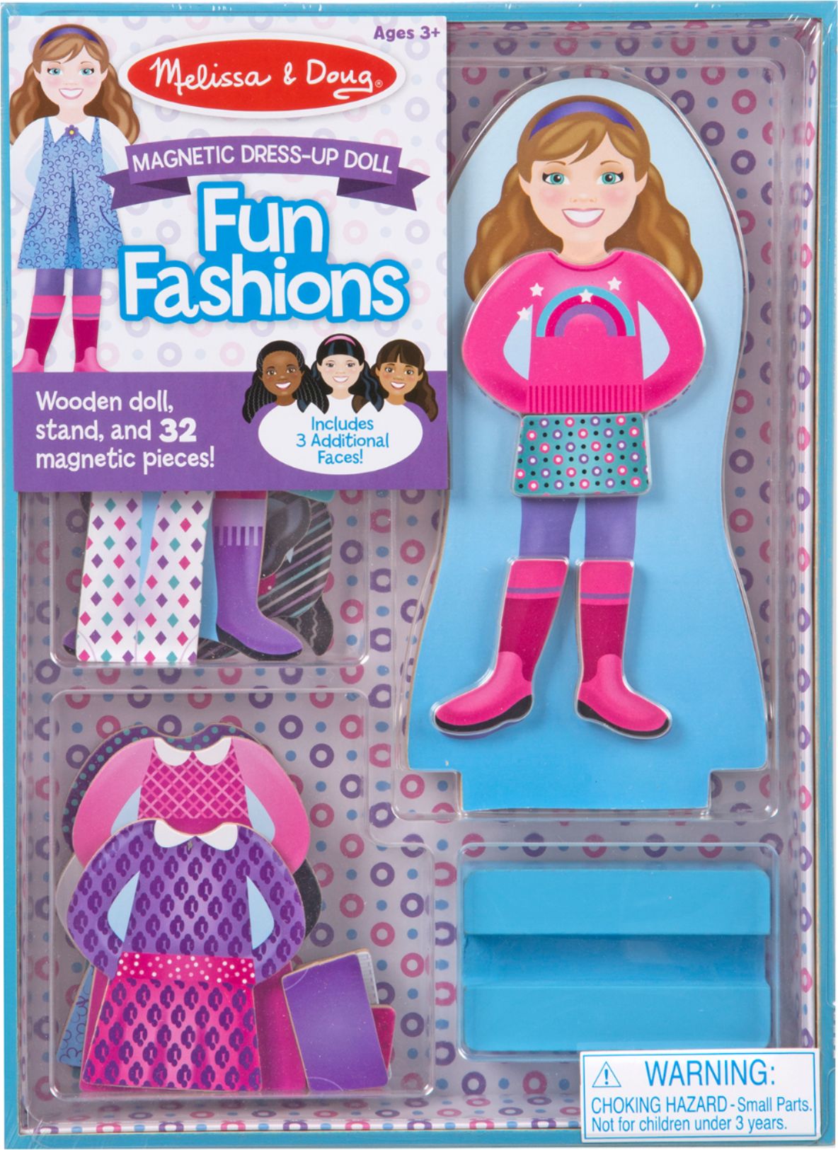 Best Buy: Melissa & Doug Fun Fashions Magnetic Dress-Up Doll 9467