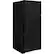 Angle. GE - 17.5 Cu. Ft. Top-Freezer Refrigerator - Black.
