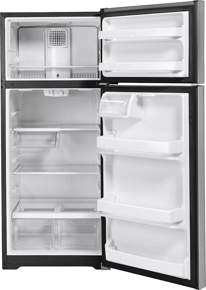 GE 17.5 Cu. Ft. TopFreezer Refrigerator Stainless steel GTS18HSNRSS