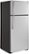 Angle. GE - 17.5 Cu. Ft. Top-Freezer Refrigerator - Stainless Steel.