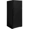 GE 17.5 Cu. Ft. Top-Freezer Refrigerator Black GIE18GTNRBB - Best Buy