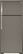 Front. GE - 17.5 Cu. Ft. Top-Freezer Refrigerator - Slate.
