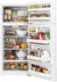 Alt View 1. GE - 17.5 Cu. Ft. Top-Freezer Refrigerator - White.