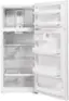 Alt View 2. GE - 17.5 Cu. Ft. Top-Freezer Refrigerator - White.
