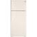 Front. GE - 17.5 Cu. Ft. Top-Freezer Refrigerator - Bisque.