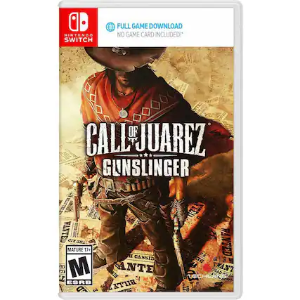 Front. Square Enix - Call of Juarez: Gunslinger. - M (Mature 17+)