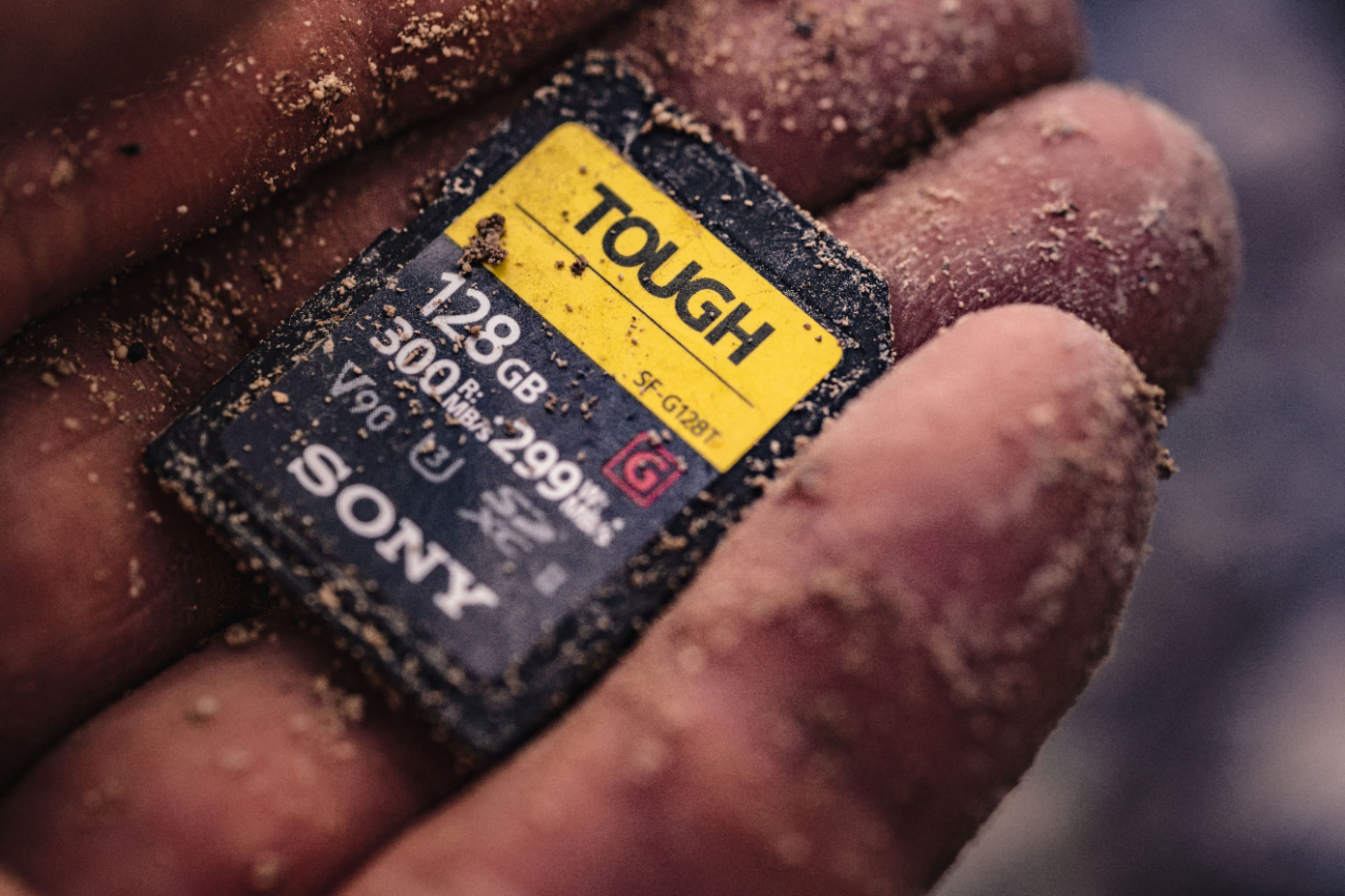 Alt View 12. Sony - SFG128T/T1 128GB SDXC UHS-II TOUGH G Series Memory Card - Black.