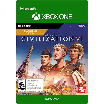 Front. 2K - Sid Meier's Civilization VI. - E10+ (Everyone 10+)