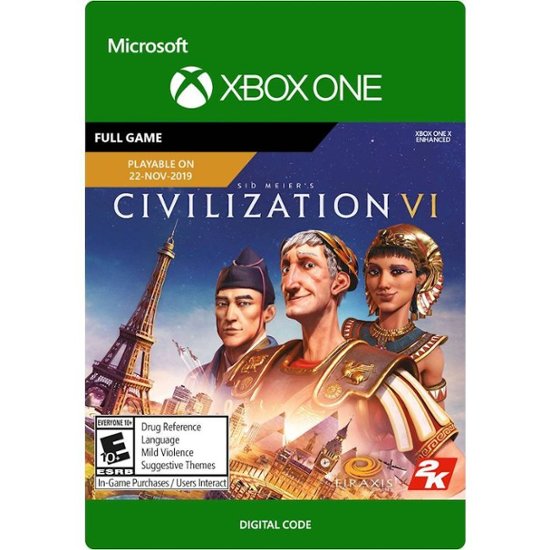 Front Zoom. Sid Meier's Civilization VI - Xbox One [Digital].