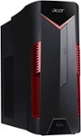 Front Zoom. Acer - Refurbished Nitro 50 Gaming Desktop - Intel Core i5 - 8400 - 12GB Memory - NVIDIA GeForce GTX 1060 - 256GB SSD - Black.