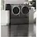Alt View 18. GE - 7.8 Cu. Ft. 12-Cycle Gas Dryer with Steam - Diamond Gray.