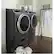Alt View 19. GE - 7.8 Cu. Ft. 12-Cycle Gas Dryer with Steam - Diamond Gray.