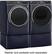 Alt View 16. GE - 7.8 Cu. Ft. 12-Cycle Gas Dryer with Steam - Sapphire Blue.