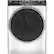 Front. GE - 7.8 Cu. Ft. 12-Cycle Gas Dryer - White.