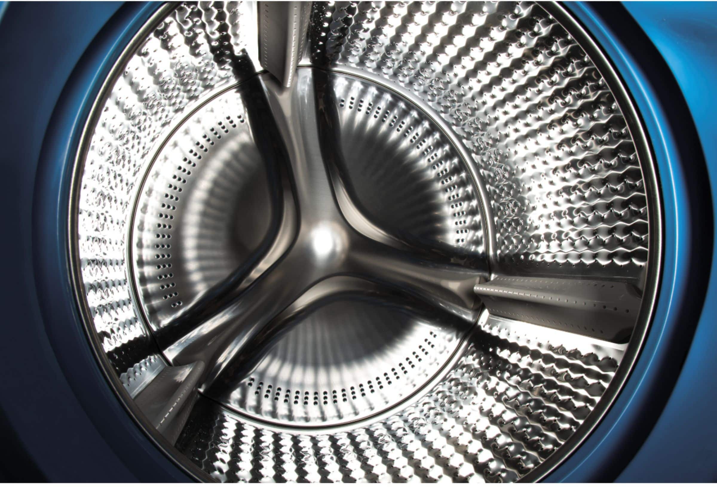 Alt View 4. GE - 4.8 Cu Ft High-Efficiency Stackable Smart Front Load Washer w/UltraFresh Vent, Microban Antimicrobial & SmartDispense - Satin Nickel.