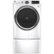 Alt View 12. GE - 4.8 Cu Ft High-Efficiency Stackable Smart Front Load Washer w/UltraFresh Vent, Microban Antimicrobial & SmartDispense - White on White.