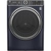 GE - 5.0 Cu Ft High-Efficiency Stackable Smart Front Load Washer w/UltraFresh Vent, Microban Antimicrobial & 1-Step Wash+Dry - Sapphire blue