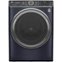 GE - 5.0 Cu. Ft. High-Efficiency Stackable Smart Front Load Washer and Microban - Sapphire blue