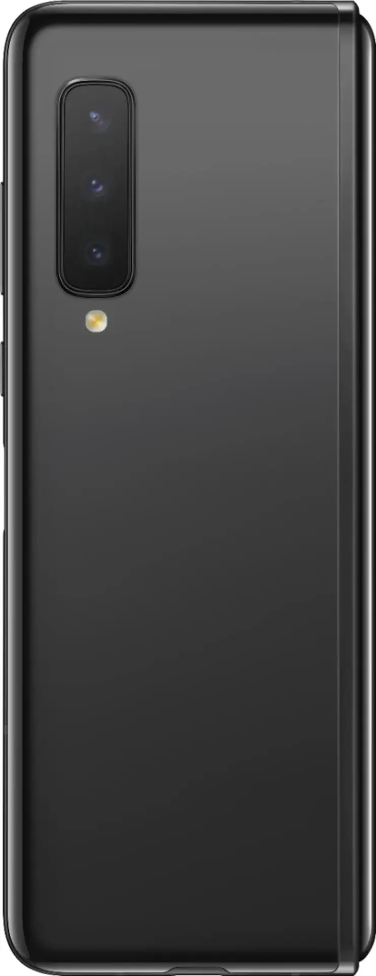 Alt View 15. Samsung - Geek Squad Certified Refurbished Galaxy Fold with 512GB Memory Cell Phone (Unlocked) - Cosmos Black.