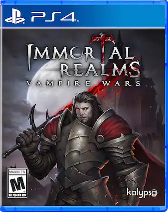 Front. Kalypso - Immortal Realms: Vampire Wars. - M (Mature 17+)
