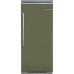 Viking - Professional 5 Series Quiet Cool 22.8 Cu. Ft. Built-In Refrigerator - Cypress Green - Front_Standard