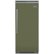 Front Zoom. Viking - Professional 5 Series Quiet Cool 22.8 Cu. Ft. Built-In Refrigerator - Cypress green.