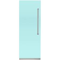 Viking - Professional 7 Series 16.4 Cu. Ft. Built-In Refrigerator - Bywater Blue - Front_Zoom