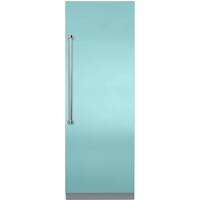 Viking - Professional 7 Series 13 Cu. Ft. Built-In Refrigerator - Bywater Blue - Front_Zoom