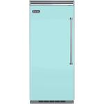 Viking - Professional 5 Series Quiet Cool 22.8 Cu. Ft. Built-In Refrigerator - Bywater Blue - Front_Standard